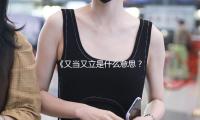 《又当又立是什么意思？探讨娱乐圈的坚持与梦想追求》