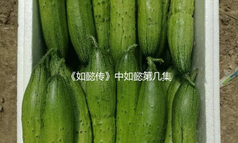 《如懿传》中如懿第几集当皇后？一场吃瓜娱乐的职场逆袭之路！