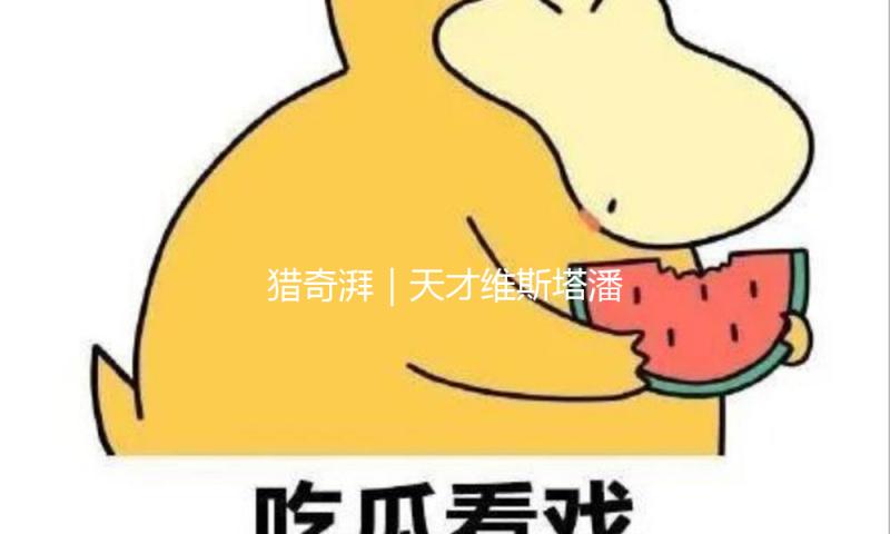猎奇湃｜天才维斯塔潘