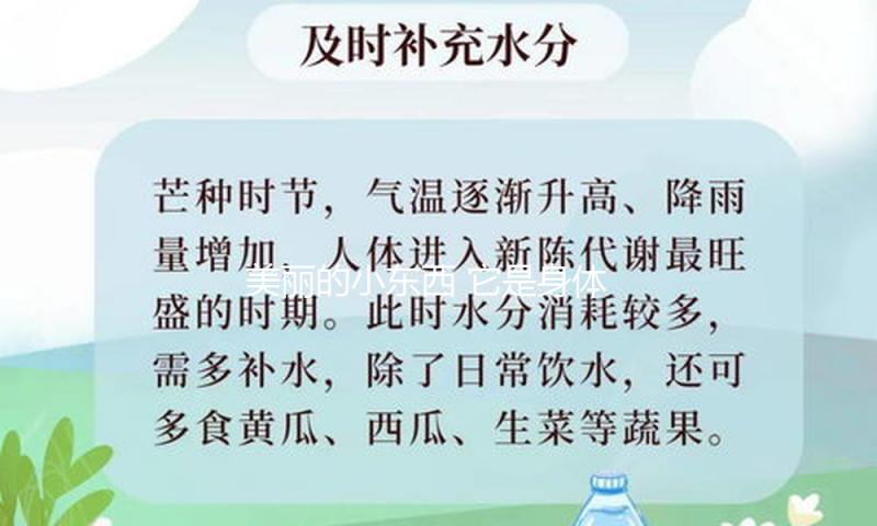 美丽的小东西 它是身体和自我意识的延伸