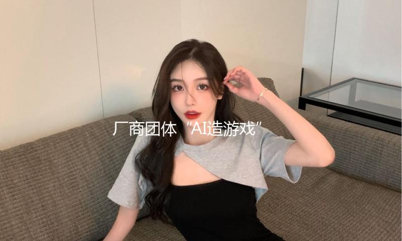 厂商团体“AI造游戏”：噱头仍是“钱景” — 新京报