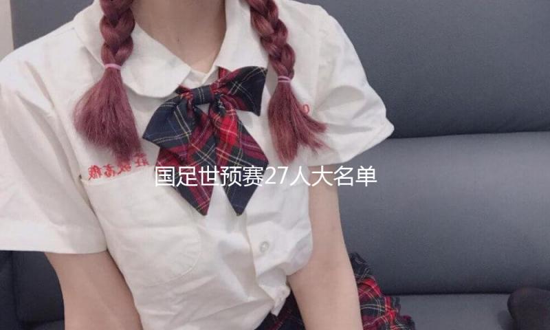 国足世预赛27人大名单发布 塞尔吉尼奥当选 — 新京报