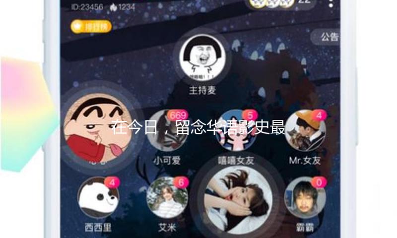 在今日，留念华语影史最巨大女明星