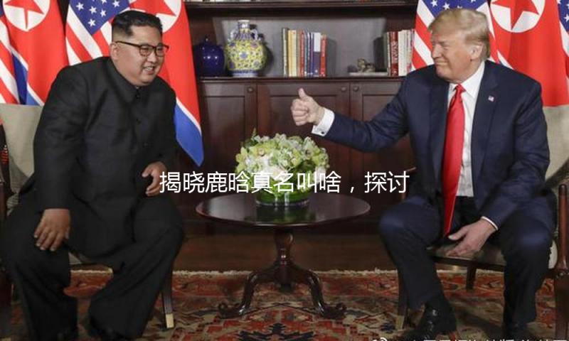 揭晓鹿晗真名叫啥，探讨偶像的成长与正能量传奇！