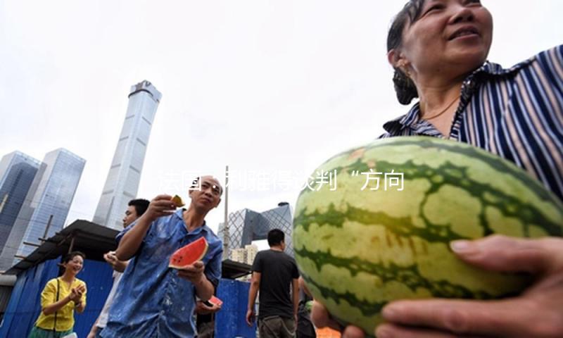 法国：利雅得谈判“方向正确”但仍“不行”
