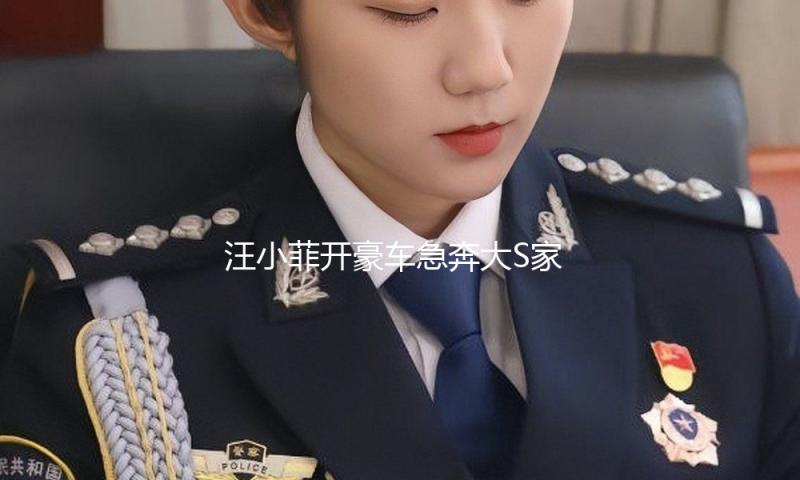 汪小菲开豪车急奔大S家，保安提早翻开大门，汪小菲短促进入小区