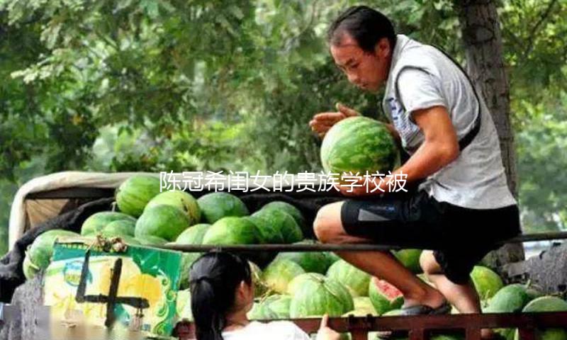 陈冠希闺女的贵族学校被烧，他一个举动，被网友骂成筛子！