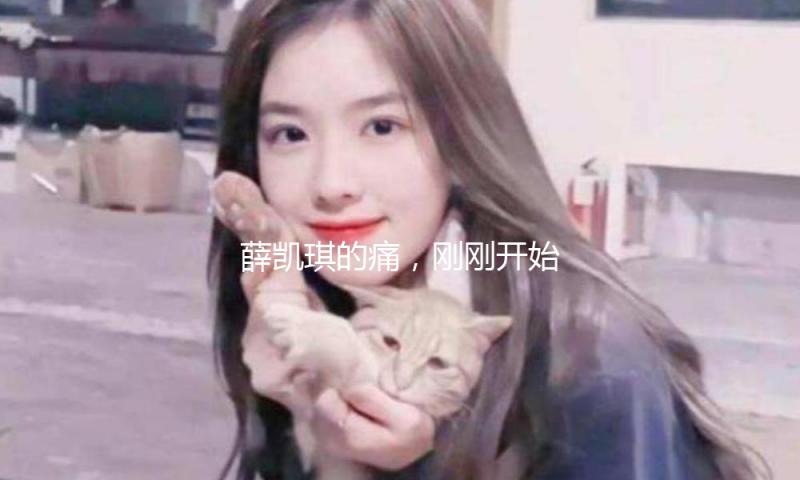 薛凯琪的痛，刚刚开始