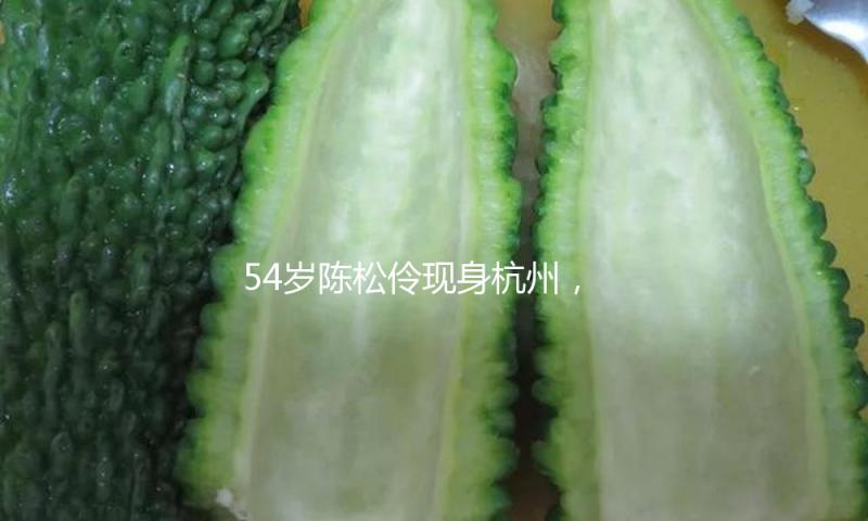 54岁陈松伶现身杭州，和老公同游西湖，皮肤松懈眼袋显着老了很多