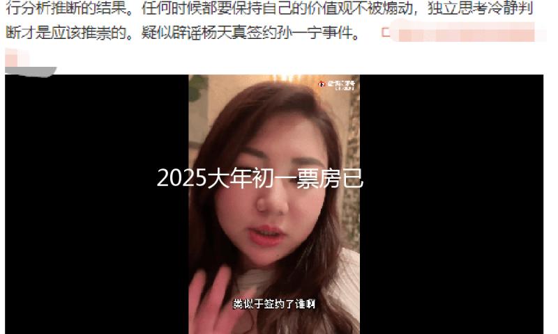 2025大年初一票房已破17亿，改写我国影史单日优胜票房纪录 — 新京报